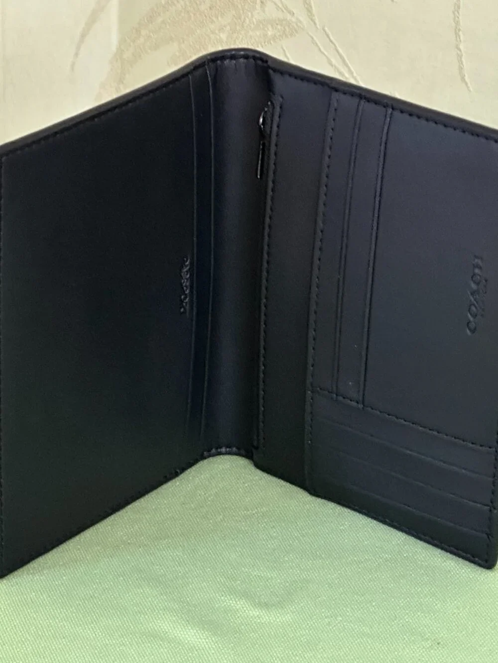 COACH PASSPORT CASE:NWT LEATHER w/CAR PRINT OR SIGNATURE CANVAS STRIPE:NWT